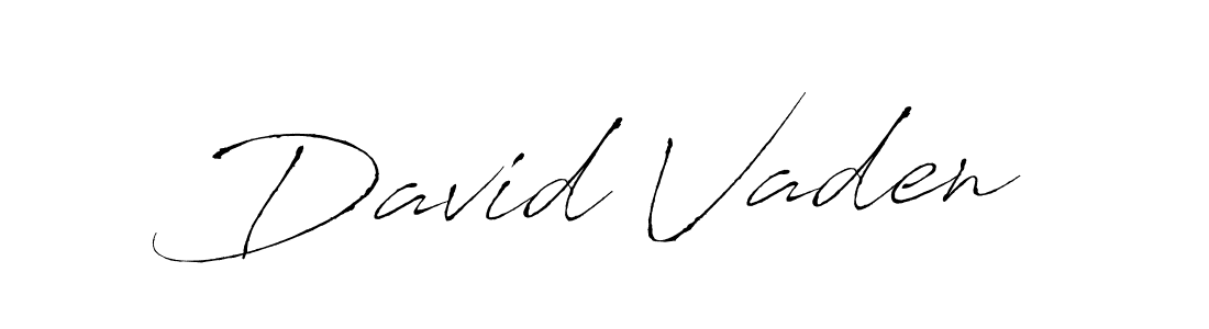Design your own signature with our free online signature maker. With this signature software, you can create a handwritten (Antro_Vectra) signature for name David Vaden. David Vaden signature style 6 images and pictures png