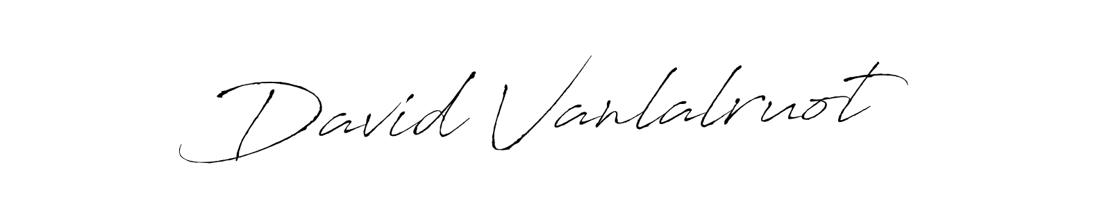 Once you've used our free online signature maker to create your best signature Antro_Vectra style, it's time to enjoy all of the benefits that David Vanlalruot name signing documents. David Vanlalruot signature style 6 images and pictures png