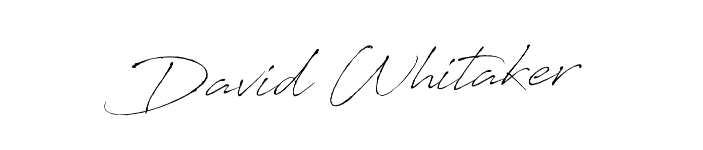 Also You can easily find your signature by using the search form. We will create David Whitaker name handwritten signature images for you free of cost using Antro_Vectra sign style. David Whitaker signature style 6 images and pictures png