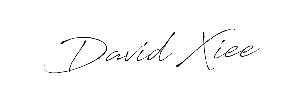 How to make David Xiee signature? Antro_Vectra is a professional autograph style. Create handwritten signature for David Xiee name. David Xiee signature style 6 images and pictures png