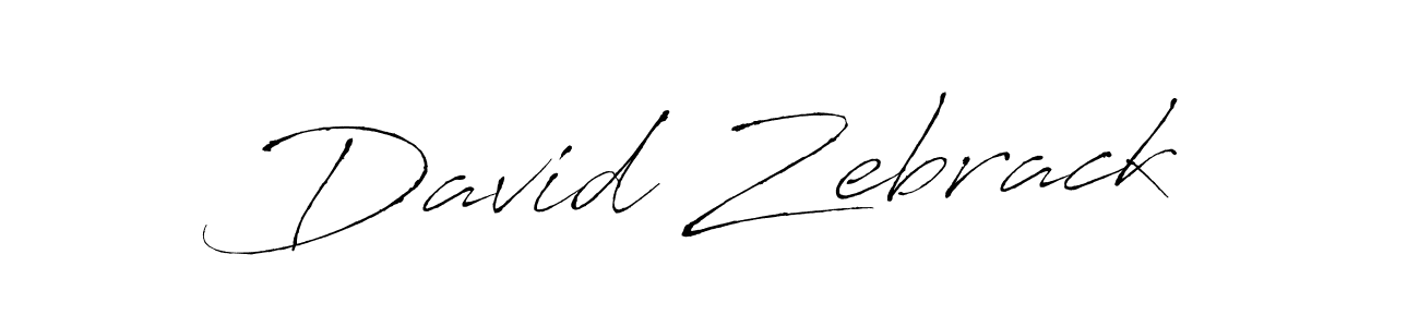 You should practise on your own different ways (Antro_Vectra) to write your name (David Zebrack) in signature. don't let someone else do it for you. David Zebrack signature style 6 images and pictures png