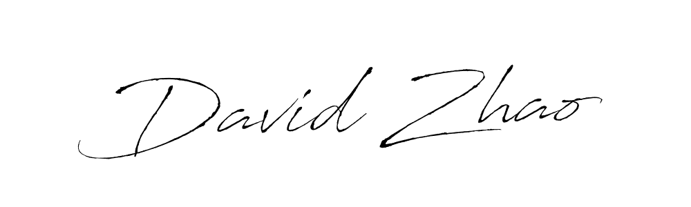 You should practise on your own different ways (Antro_Vectra) to write your name (David Zhao) in signature. don't let someone else do it for you. David Zhao signature style 6 images and pictures png