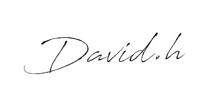 This is the best signature style for the David.h name. Also you like these signature font (Antro_Vectra). Mix name signature. David.h signature style 6 images and pictures png