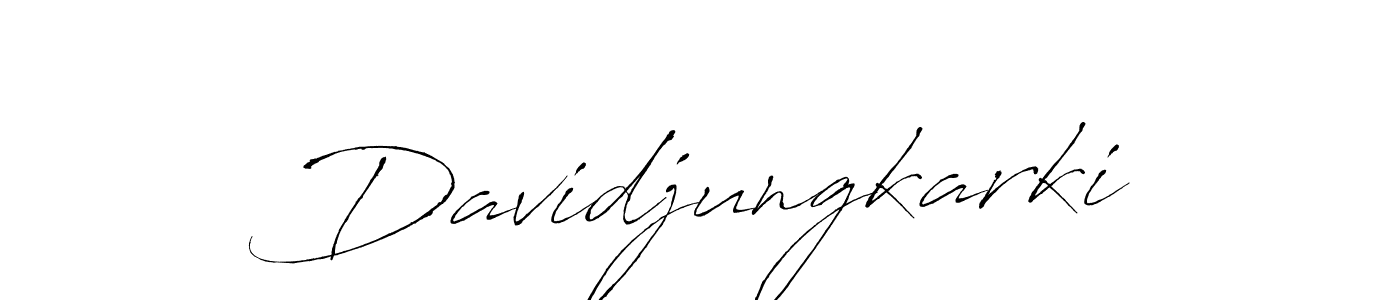 if you are searching for the best signature style for your name Davidjungkarki. so please give up your signature search. here we have designed multiple signature styles  using Antro_Vectra. Davidjungkarki signature style 6 images and pictures png