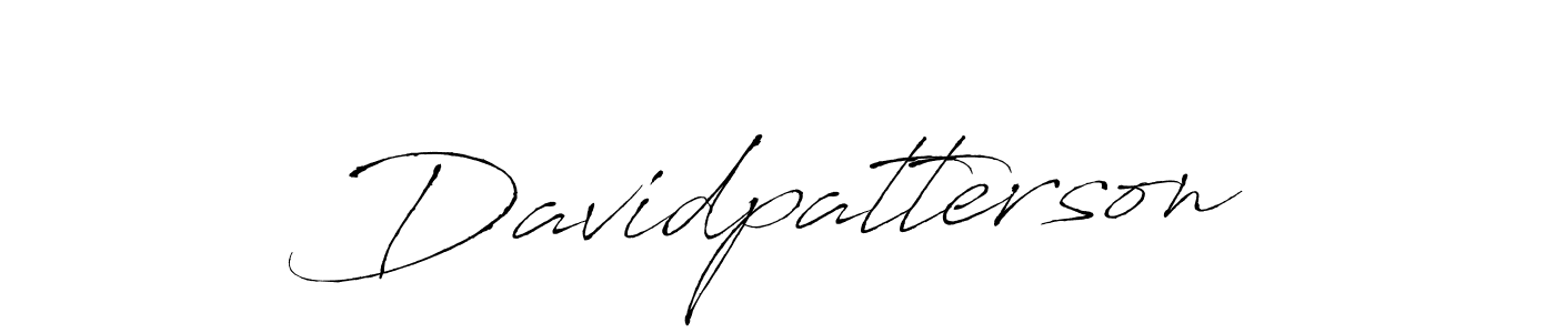 How to make Davidpatterson signature? Antro_Vectra is a professional autograph style. Create handwritten signature for Davidpatterson name. Davidpatterson signature style 6 images and pictures png