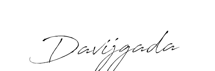 How to make Davijgada signature? Antro_Vectra is a professional autograph style. Create handwritten signature for Davijgada name. Davijgada signature style 6 images and pictures png