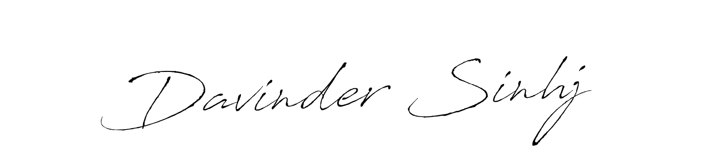 It looks lik you need a new signature style for name Davinder Sinhj. Design unique handwritten (Antro_Vectra) signature with our free signature maker in just a few clicks. Davinder Sinhj signature style 6 images and pictures png