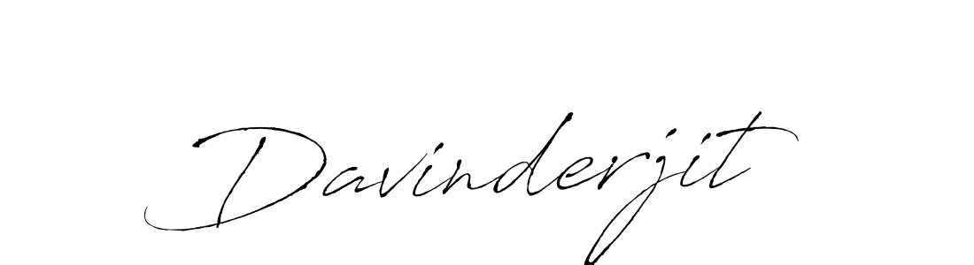 Also we have Davinderjit name is the best signature style. Create professional handwritten signature collection using Antro_Vectra autograph style. Davinderjit signature style 6 images and pictures png