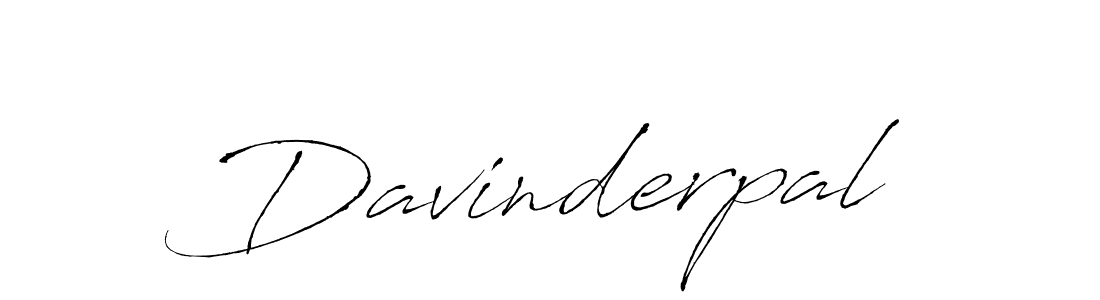 Also we have Davinderpal name is the best signature style. Create professional handwritten signature collection using Antro_Vectra autograph style. Davinderpal signature style 6 images and pictures png