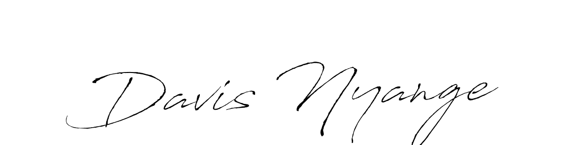 It looks lik you need a new signature style for name Davis Nyange. Design unique handwritten (Antro_Vectra) signature with our free signature maker in just a few clicks. Davis Nyange signature style 6 images and pictures png