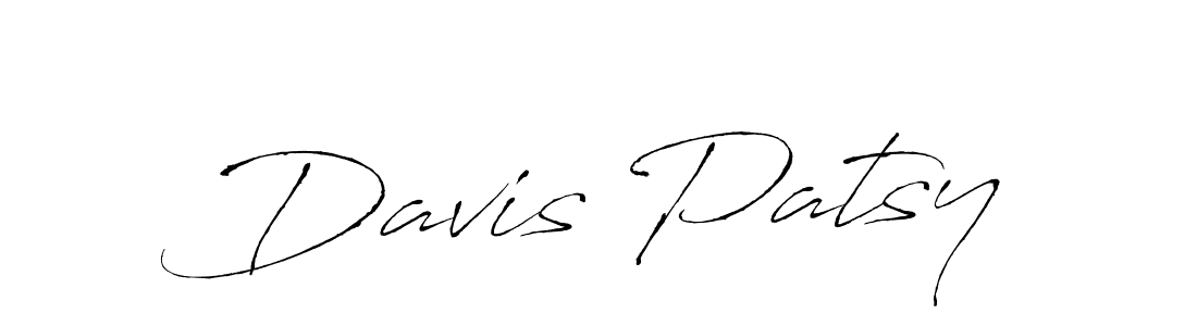 How to make Davis Patsy signature? Antro_Vectra is a professional autograph style. Create handwritten signature for Davis Patsy name. Davis Patsy signature style 6 images and pictures png