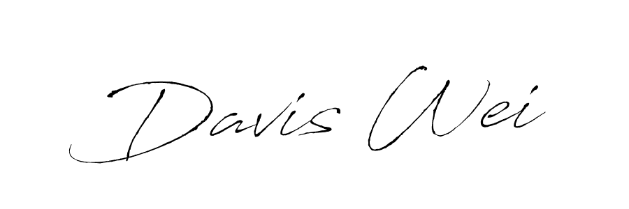if you are searching for the best signature style for your name Davis Wei. so please give up your signature search. here we have designed multiple signature styles  using Antro_Vectra. Davis Wei signature style 6 images and pictures png