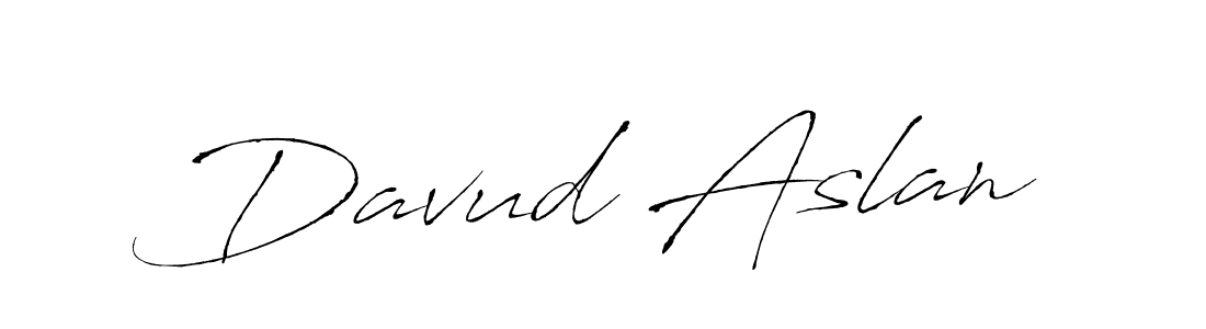 Similarly Antro_Vectra is the best handwritten signature design. Signature creator online .You can use it as an online autograph creator for name Davud Aslan. Davud Aslan signature style 6 images and pictures png