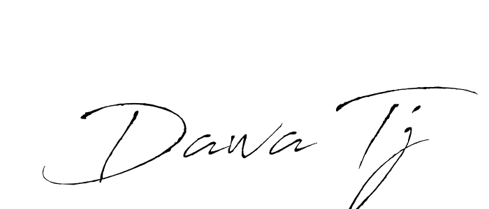How to Draw Dawa Tj signature style? Antro_Vectra is a latest design signature styles for name Dawa Tj. Dawa Tj signature style 6 images and pictures png