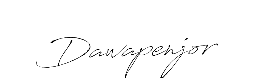 if you are searching for the best signature style for your name Dawapenjor. so please give up your signature search. here we have designed multiple signature styles  using Antro_Vectra. Dawapenjor signature style 6 images and pictures png