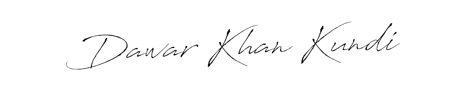 Antro_Vectra is a professional signature style that is perfect for those who want to add a touch of class to their signature. It is also a great choice for those who want to make their signature more unique. Get Dawar Khan Kundi name to fancy signature for free. Dawar Khan Kundi signature style 6 images and pictures png