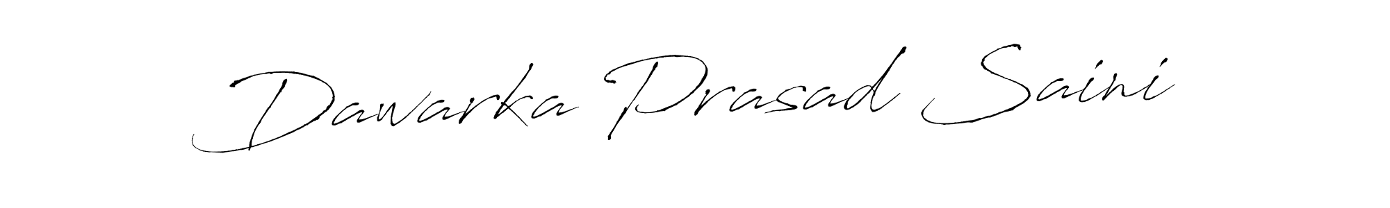 Antro_Vectra is a professional signature style that is perfect for those who want to add a touch of class to their signature. It is also a great choice for those who want to make their signature more unique. Get Dawarka Prasad Saini name to fancy signature for free. Dawarka Prasad Saini signature style 6 images and pictures png