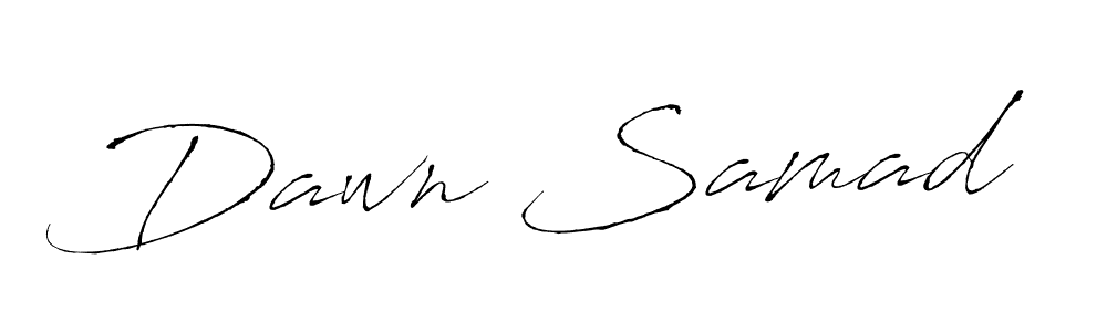 Create a beautiful signature design for name Dawn Samad. With this signature (Antro_Vectra) fonts, you can make a handwritten signature for free. Dawn Samad signature style 6 images and pictures png