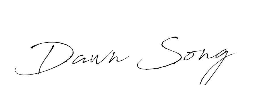 Also we have Dawn Song name is the best signature style. Create professional handwritten signature collection using Antro_Vectra autograph style. Dawn Song signature style 6 images and pictures png