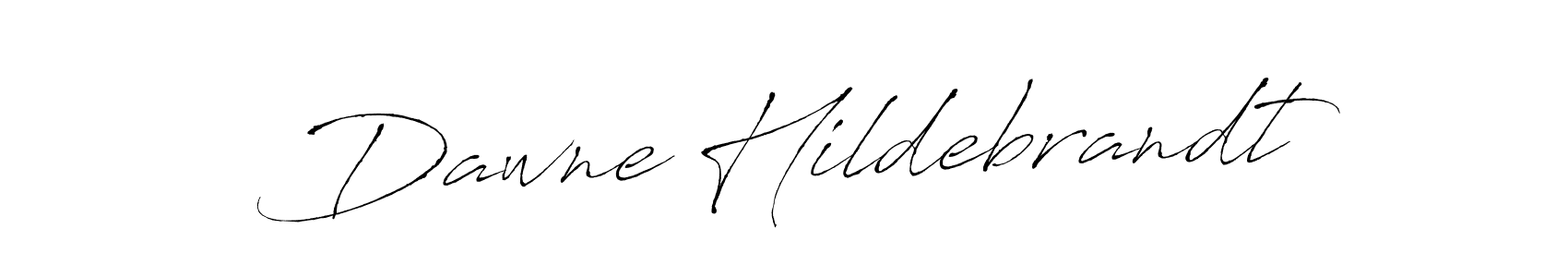 Make a beautiful signature design for name Dawne Hildebrandt. Use this online signature maker to create a handwritten signature for free. Dawne Hildebrandt signature style 6 images and pictures png