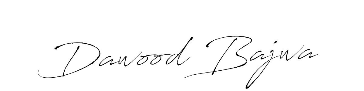 Use a signature maker to create a handwritten signature online. With this signature software, you can design (Antro_Vectra) your own signature for name Dawood Bajwa. Dawood Bajwa signature style 6 images and pictures png