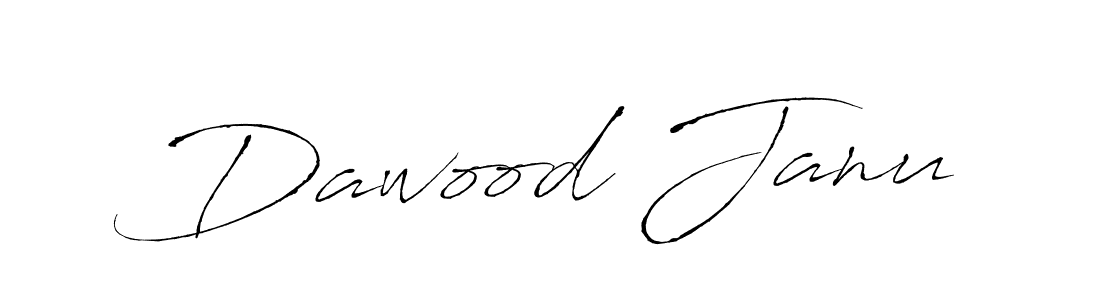 Antro_Vectra is a professional signature style that is perfect for those who want to add a touch of class to their signature. It is also a great choice for those who want to make their signature more unique. Get Dawood Janu name to fancy signature for free. Dawood Janu signature style 6 images and pictures png