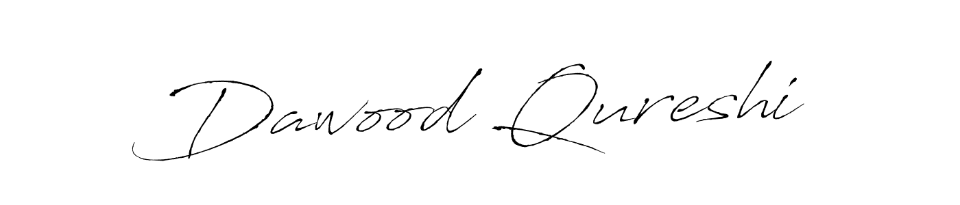 Make a beautiful signature design for name Dawood Qureshi. With this signature (Antro_Vectra) style, you can create a handwritten signature for free. Dawood Qureshi signature style 6 images and pictures png