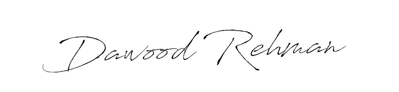 Dawood Rehman stylish signature style. Best Handwritten Sign (Antro_Vectra) for my name. Handwritten Signature Collection Ideas for my name Dawood Rehman. Dawood Rehman signature style 6 images and pictures png