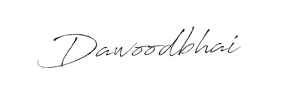 How to make Dawoodbhai name signature. Use Antro_Vectra style for creating short signs online. This is the latest handwritten sign. Dawoodbhai signature style 6 images and pictures png