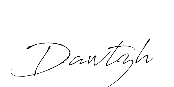 How to Draw Dawtzh signature style? Antro_Vectra is a latest design signature styles for name Dawtzh. Dawtzh signature style 6 images and pictures png