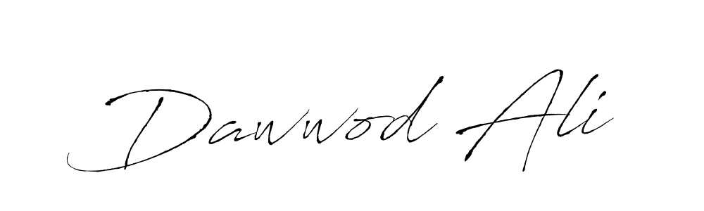 Dawwod Ali stylish signature style. Best Handwritten Sign (Antro_Vectra) for my name. Handwritten Signature Collection Ideas for my name Dawwod Ali. Dawwod Ali signature style 6 images and pictures png
