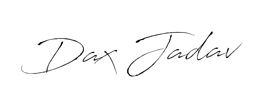 You should practise on your own different ways (Antro_Vectra) to write your name (Dax Jadav) in signature. don't let someone else do it for you. Dax Jadav signature style 6 images and pictures png