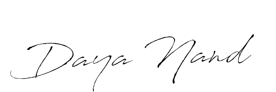 The best way (Antro_Vectra) to make a short signature is to pick only two or three words in your name. The name Daya Nand include a total of six letters. For converting this name. Daya Nand signature style 6 images and pictures png