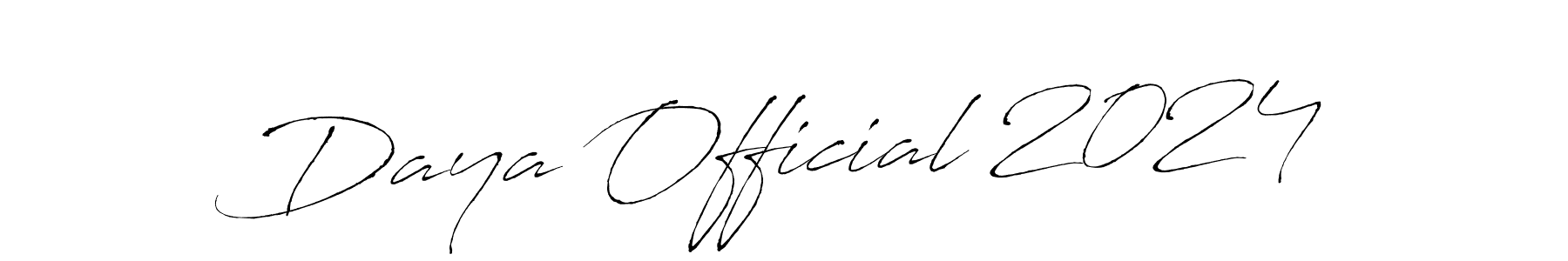 This is the best signature style for the Daya Official 2024 name. Also you like these signature font (Antro_Vectra). Mix name signature. Daya Official 2024 signature style 6 images and pictures png