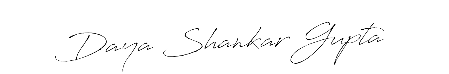 It looks lik you need a new signature style for name Daya Shankar Gupta. Design unique handwritten (Antro_Vectra) signature with our free signature maker in just a few clicks. Daya Shankar Gupta signature style 6 images and pictures png