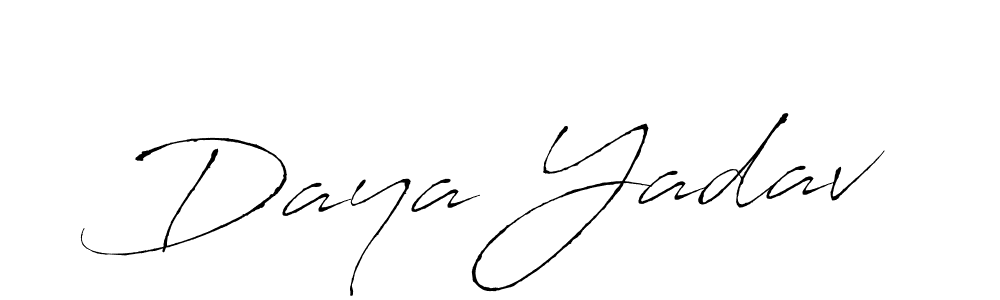 Make a beautiful signature design for name Daya Yadav. Use this online signature maker to create a handwritten signature for free. Daya Yadav signature style 6 images and pictures png