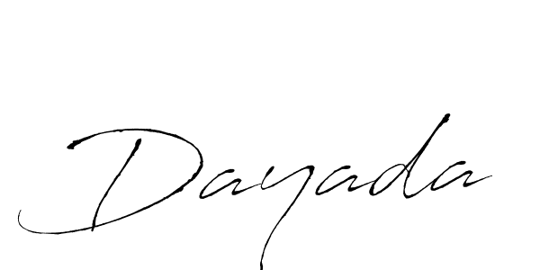 Make a beautiful signature design for name Dayada. Use this online signature maker to create a handwritten signature for free. Dayada signature style 6 images and pictures png