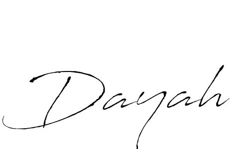 How to make Dayah name signature. Use Antro_Vectra style for creating short signs online. This is the latest handwritten sign. Dayah signature style 6 images and pictures png