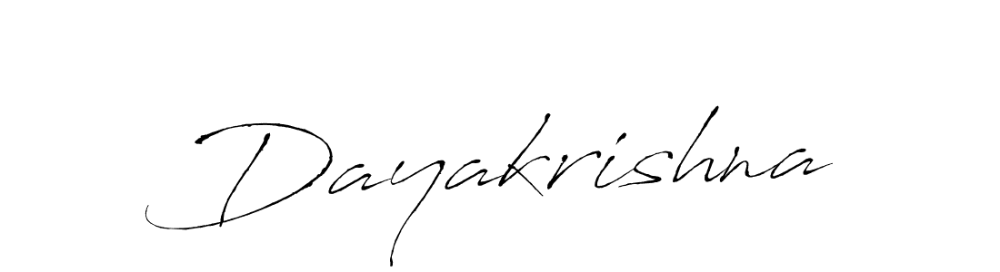 Use a signature maker to create a handwritten signature online. With this signature software, you can design (Antro_Vectra) your own signature for name Dayakrishna. Dayakrishna signature style 6 images and pictures png