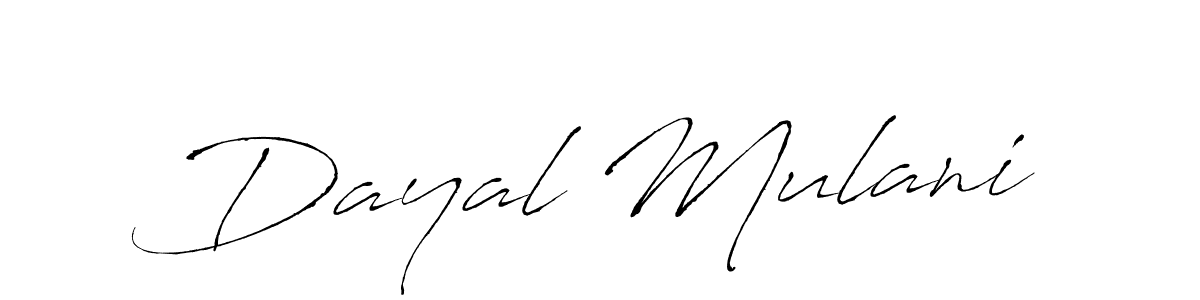 Also You can easily find your signature by using the search form. We will create Dayal Mulani name handwritten signature images for you free of cost using Antro_Vectra sign style. Dayal Mulani signature style 6 images and pictures png