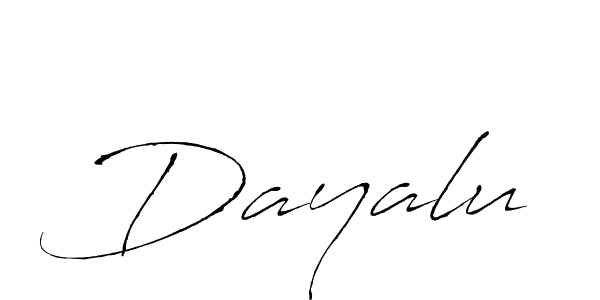 Dayalu stylish signature style. Best Handwritten Sign (Antro_Vectra) for my name. Handwritten Signature Collection Ideas for my name Dayalu. Dayalu signature style 6 images and pictures png