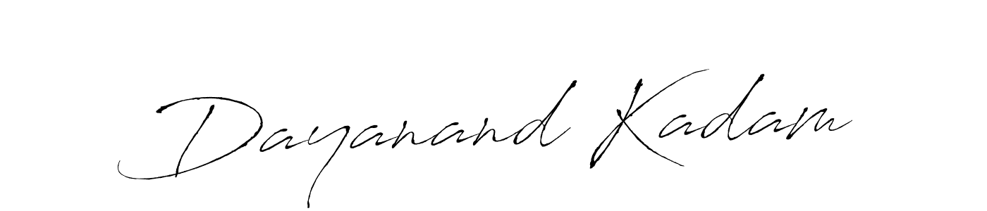 if you are searching for the best signature style for your name Dayanand Kadam. so please give up your signature search. here we have designed multiple signature styles  using Antro_Vectra. Dayanand Kadam signature style 6 images and pictures png