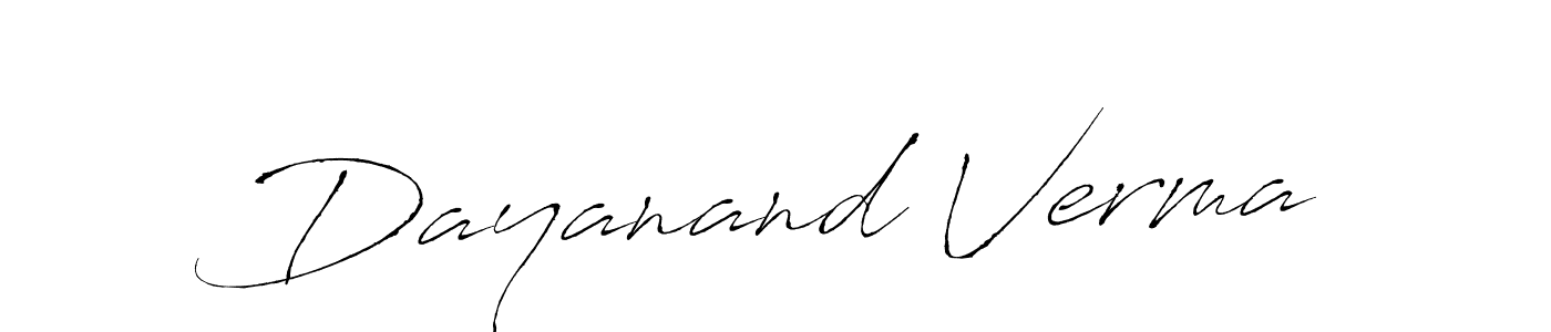 It looks lik you need a new signature style for name Dayanand Verma. Design unique handwritten (Antro_Vectra) signature with our free signature maker in just a few clicks. Dayanand Verma signature style 6 images and pictures png