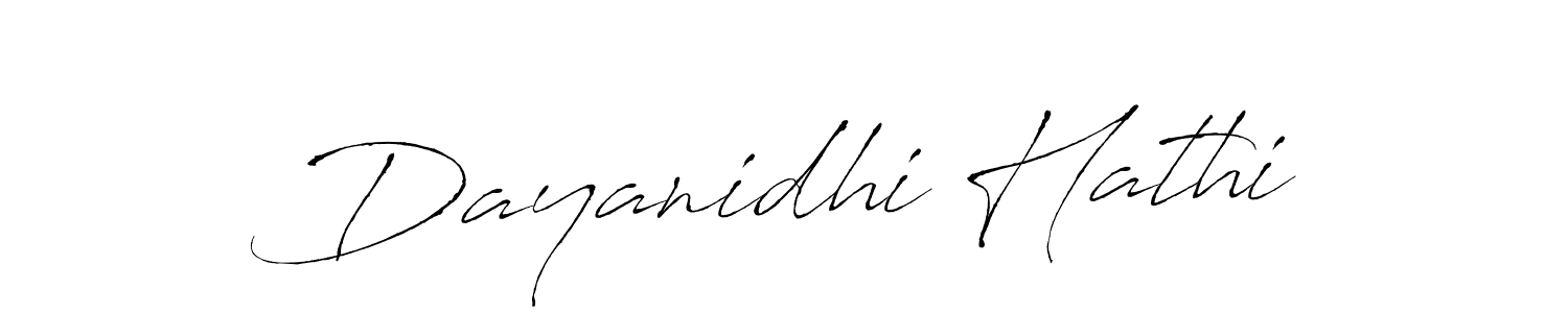The best way (Antro_Vectra) to make a short signature is to pick only two or three words in your name. The name Dayanidhi Hathi include a total of six letters. For converting this name. Dayanidhi Hathi signature style 6 images and pictures png