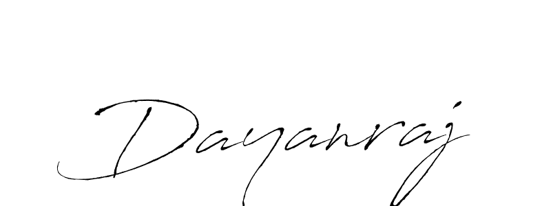 How to make Dayanraj signature? Antro_Vectra is a professional autograph style. Create handwritten signature for Dayanraj name. Dayanraj signature style 6 images and pictures png