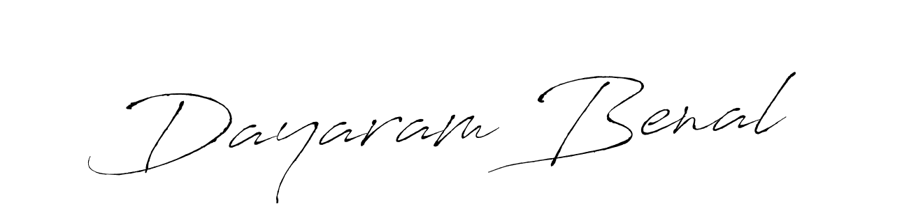 It looks lik you need a new signature style for name Dayaram Benal. Design unique handwritten (Antro_Vectra) signature with our free signature maker in just a few clicks. Dayaram Benal signature style 6 images and pictures png