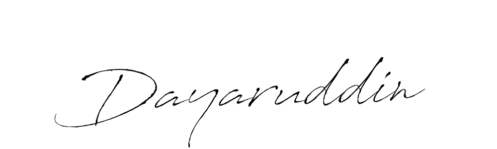 You should practise on your own different ways (Antro_Vectra) to write your name (Dayaruddin) in signature. don't let someone else do it for you. Dayaruddin signature style 6 images and pictures png