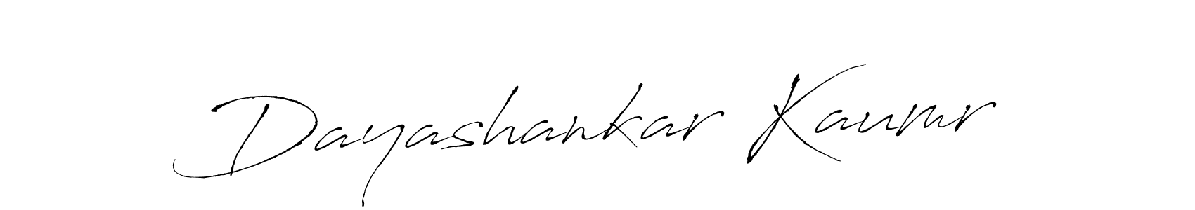 Use a signature maker to create a handwritten signature online. With this signature software, you can design (Antro_Vectra) your own signature for name Dayashankar Kaumr. Dayashankar Kaumr signature style 6 images and pictures png