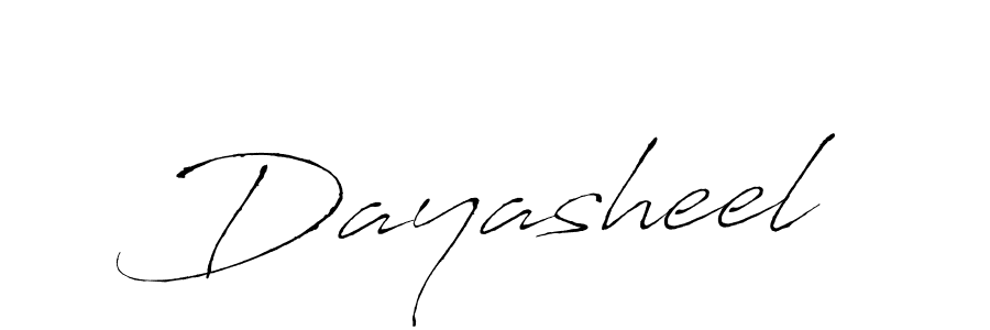 You should practise on your own different ways (Antro_Vectra) to write your name (Dayasheel) in signature. don't let someone else do it for you. Dayasheel signature style 6 images and pictures png