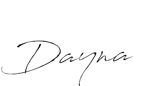 Use a signature maker to create a handwritten signature online. With this signature software, you can design (Antro_Vectra) your own signature for name Dayna. Dayna signature style 6 images and pictures png